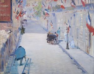 Edouard_Manet_The_Rue_Mosnier_with_Flags